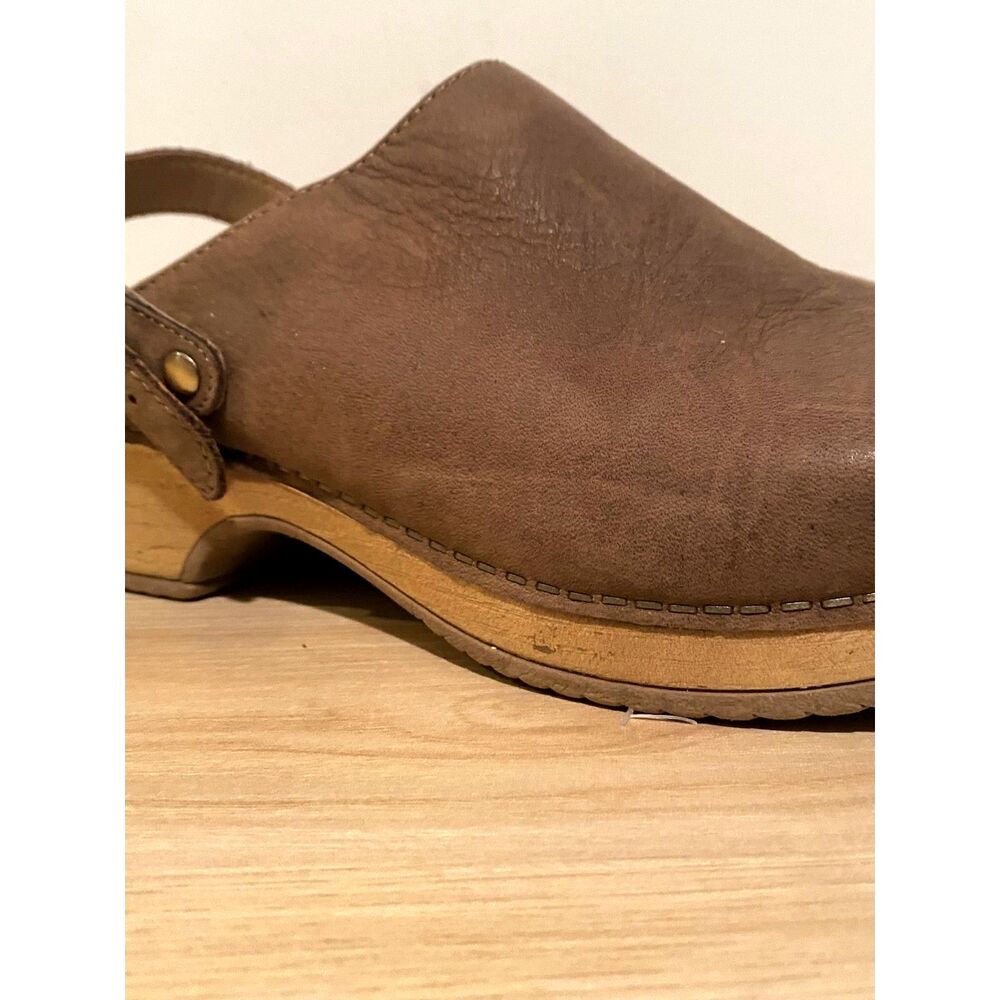 Dansko Berry Backless Clog Mushroom Burnished Nubuck Women’s 7.5 (38) - Picture 8 of 10